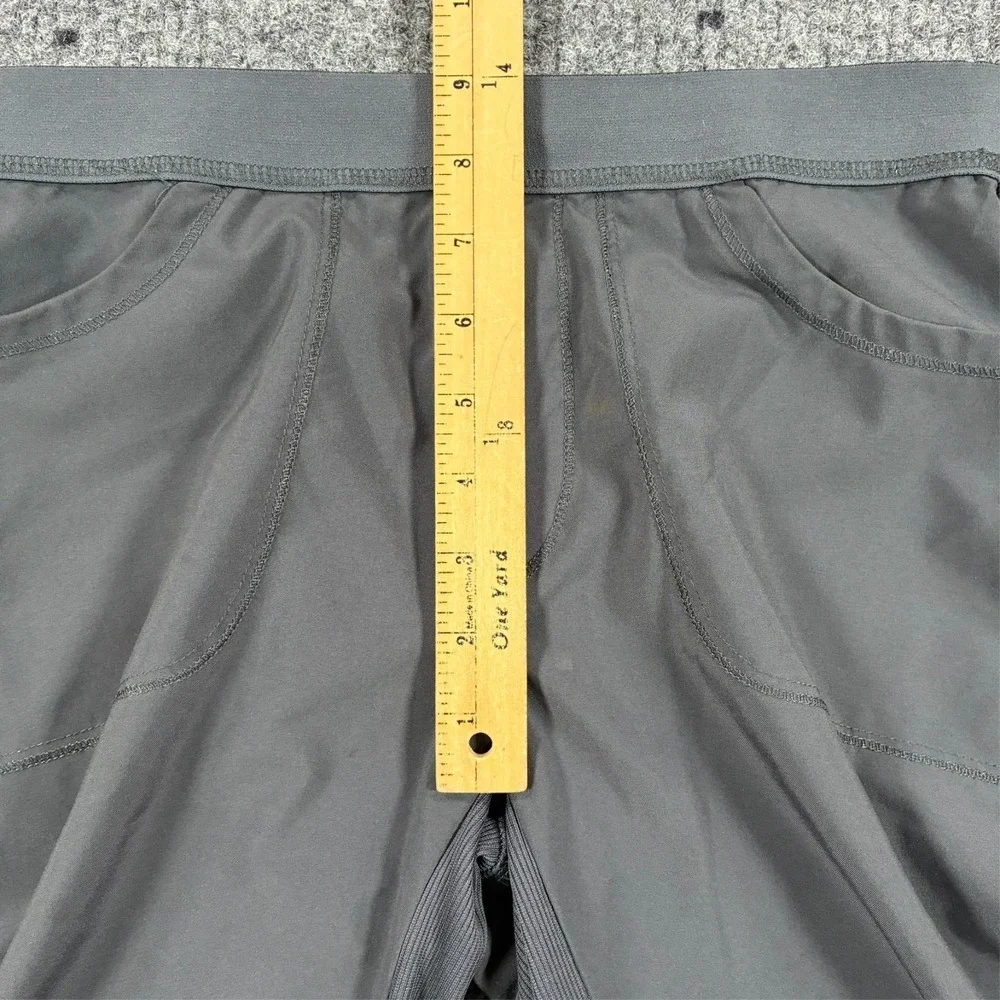 Sapphire Womens Scrub Pants Petite Size Small Gray Pull On Stretch Workwear